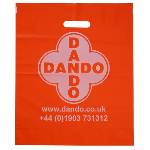 Additional Image 2 - a red bag with white text