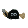 Additional Thumbnail Image 4 - a cartoon of a black monster holding a microphone