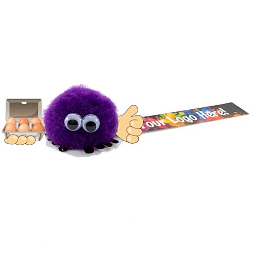 Additional Image 16 - a purple ball on a wristwatch