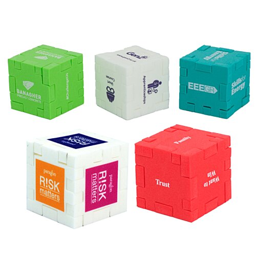 Additional Image 2 - a group of colorful cubes