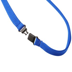 Additional Image 1 - a blue strap with a black clasp