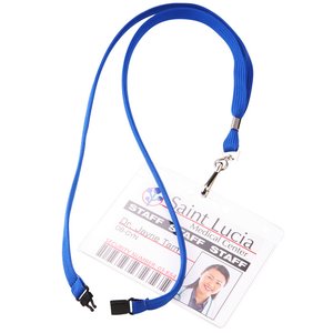 Additional Image 2 - a blue strap with a metal tip