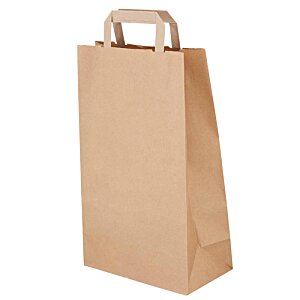 Additional Image 3 - a brown paper bag with a handle