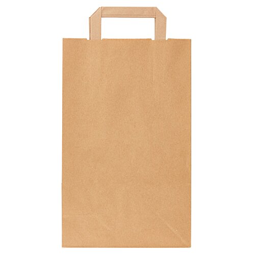 Additional Image 2 - a brown paper bag with a handle