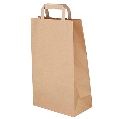 Additional Image 3 - a brown paper bag with a handle