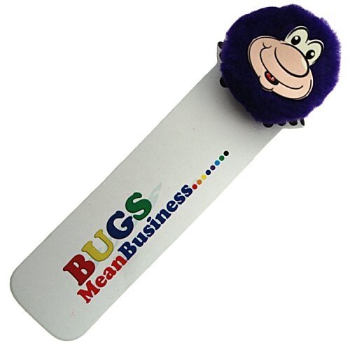 Additional Image 10 - a bookmark with a cartoon monkey face