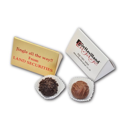 Additional Image 1 - a group of chocolates in a white container