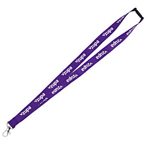 Additional Image 7 - a lanyard with a purple design