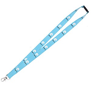 Additional Image 8 - a blue lanyard with white dots