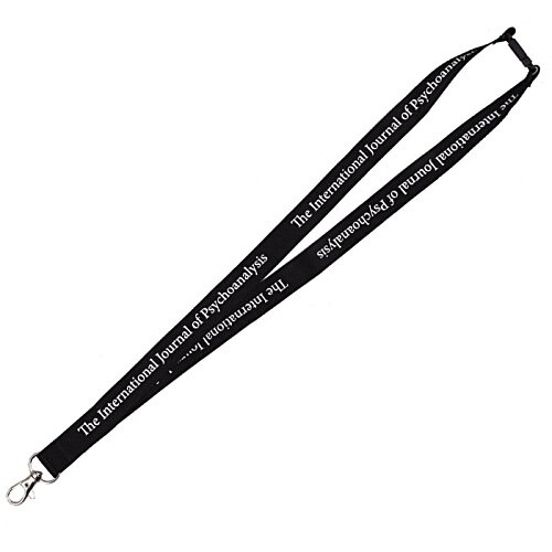 Additional Image 5 - a black lanyard with a white background