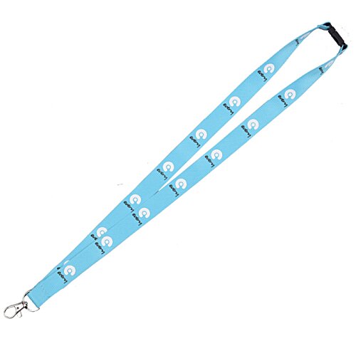 Additional Image 8 - a blue lanyard with white dots