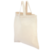 View Image 3 of 3 of Short Handled Cotton Tote Bag