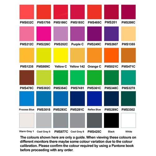 Additional Image 1 - a color chart with different colors