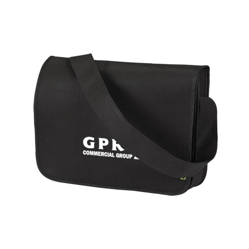 Additional Image 1 - a black bag with white text
