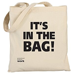 Additional Image 3 - a white bag with black text