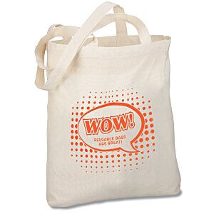 Additional Image 4 - a white bag with red text