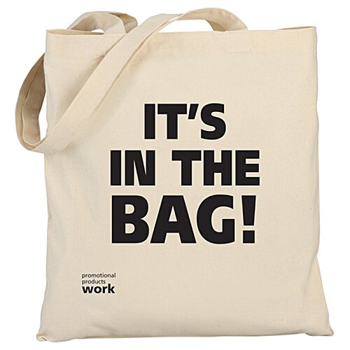 Additional Image 3 - a white bag with black text