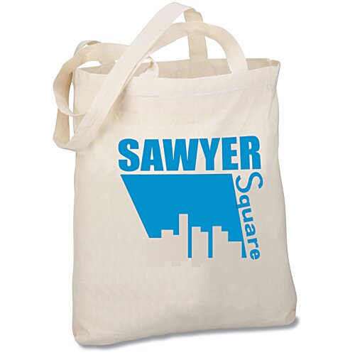 Additional Image 5 - a white bag with blue text