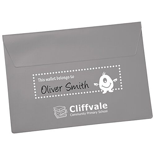 Additional Image 1 - a grey rectangular object with white text