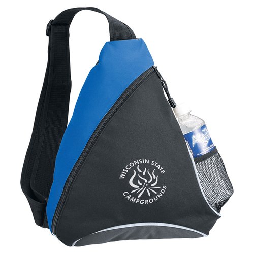 Additional Image 3 - a black and blue backpack