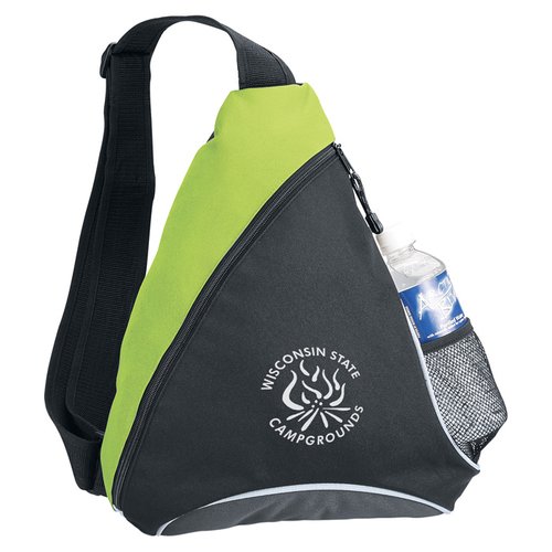 Additional Image 4 - a black and green backpack