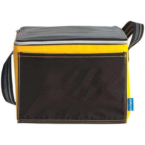 Additional Image 3 - a black and yellow lunch bag