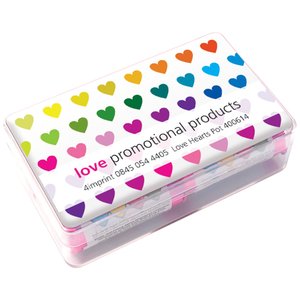 Additional Image 1 - a box of colorful hearts