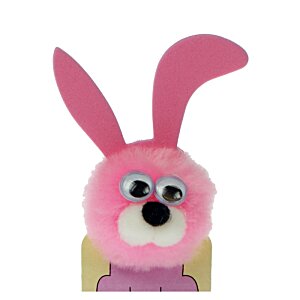 Additional Image 1 - a pink stuffed animal with long ears