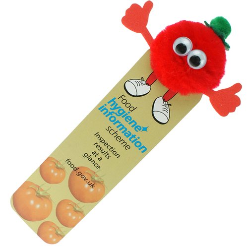 Additional Image 2 - a bookmark with a cartoon character