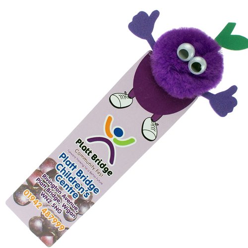 Additional Image 7 - a bookmark with cartoon character