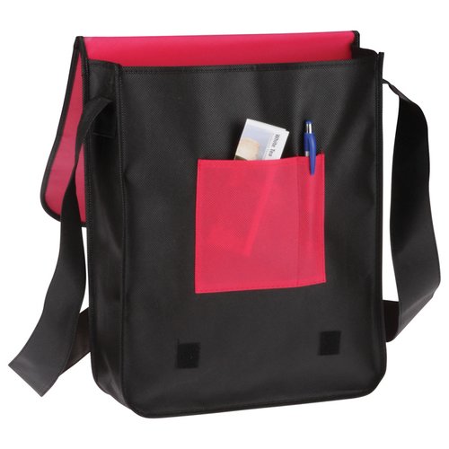 Additional Image 1 - a black and pink bag