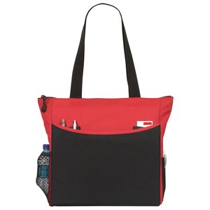 Additional Image 4 - a black and red purse