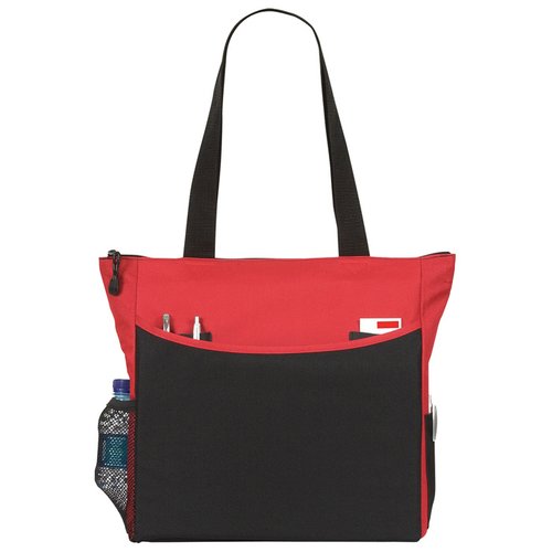 Additional Image 4 - a black and red purse