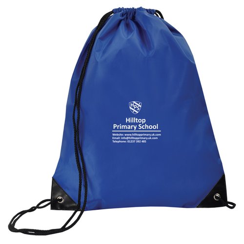 Additional Image 1 - a blue bag with a black strap