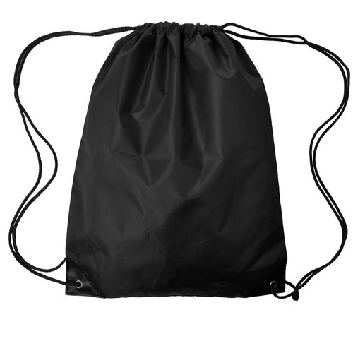 Additional Image 4 - a black backpack with string