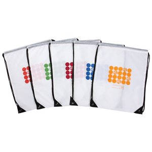 Additional Image 1 - a group of white papers with different colored labels