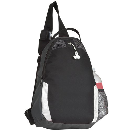 Additional Image 2 - a black backpack with a strap