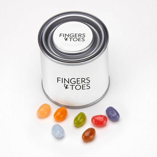 Additional Image 1 - a can of candy next to a group of candies