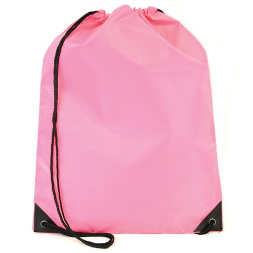 Additional Image 4 - a pink bag with a black strap
