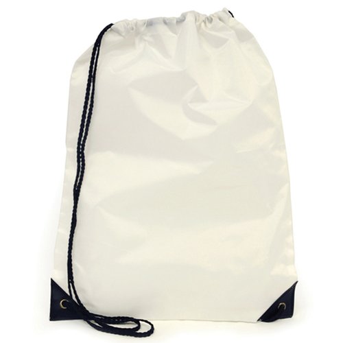 Additional Image 1 - a white bag with black trim