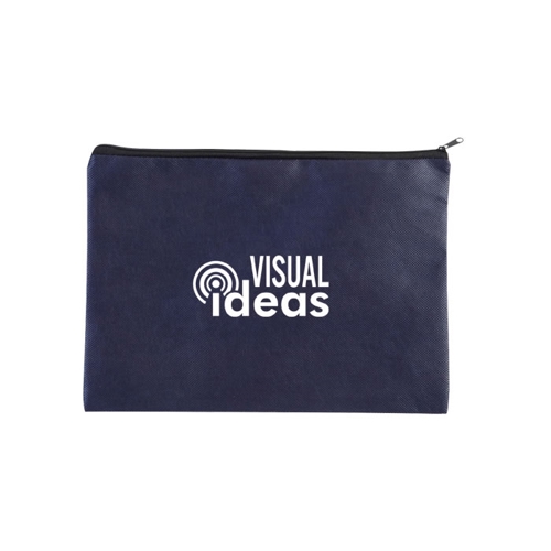 Additional Image 5 - a blue bag with white text