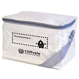 Additional Image 1 - a white bag with a black label