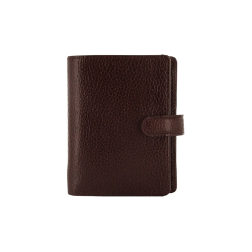 Additional Image 2 - a brown leather wallet with a clip