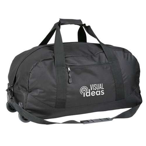 Additional Image 1 - a black duffel bag