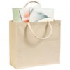View Image 2 of 2 of Broomfield Cotton Tote Bag - Natural - Printed