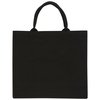 View Image 3 of 3 of Broomfield Cotton Tote Bag - Black - Printed