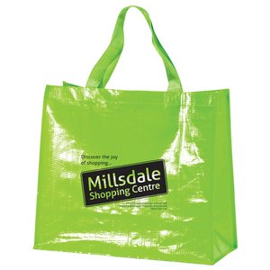Additional Image 5 - a green bag with a black label