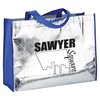 Additional Thumbnail Image 1 - a white and blue bag with black text