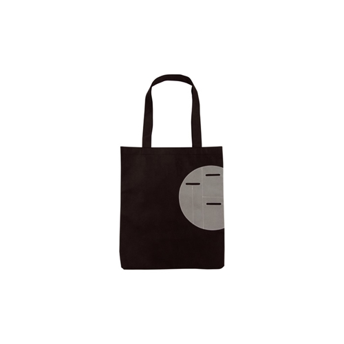 Additional Image 2 - a black bag with a white face on it