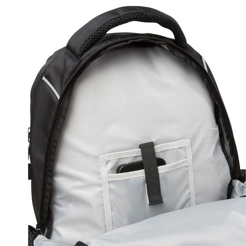 Additional Image 4 - a white backpack with a black cross on it
